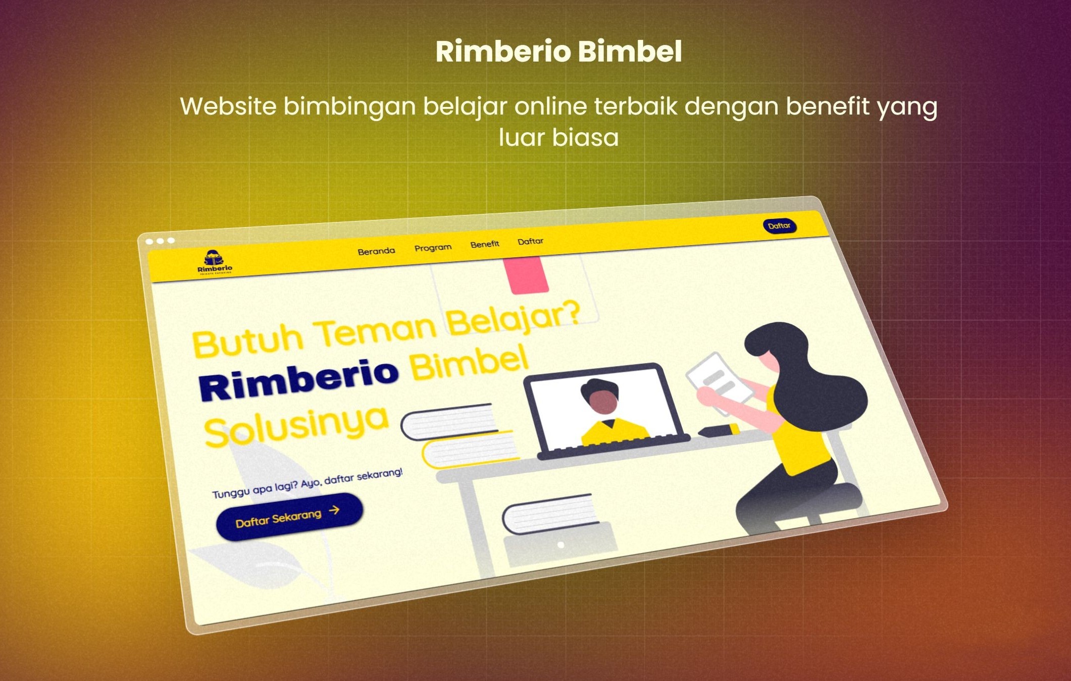 Website bimbingan belajar